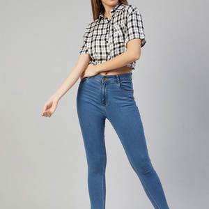 Camisas cortas de poliéster transpirable de diseño personalizado de alta calidad para mujer, camisas holgadas de algodón multicolor para mujer - Product Image 5