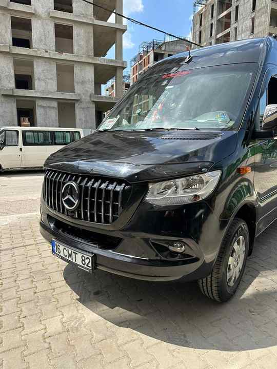 High Quality ABS Carbon Fiber Interior Trim Set for Sprinter L4H2 Commercial Vehicles Minibuses Best Price Rear Accessory