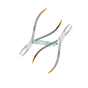 2 Piezas Alicates Profesionales para Doblar Alambres de Ortodoncia, Alicates Dentales de Acero Inoxidable de Alta Calidad para Dentistas - Product Image 1