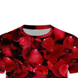 Camisetas sublimadas al por mayor para mujeres con material transpirable, acabado de secado rápido y estampados de sublimación de larga duración - Product Image 3