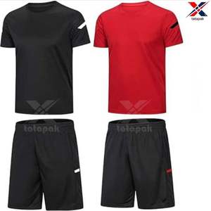 Camiseta de Fútbol Personalizada de Calidad de Exportación, Ropa de Equipo 100% Poliéster Ligero Unisex para Adultos, Entrenamiento, Se Acepta OEM/ODM - Product Image 6