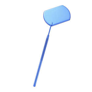 Miroir de revêtement en poudre en forme de papillon et de coeur accepté avec étiquette personnalisée Miroirs d'extension de cils professionnels - Product Image 3