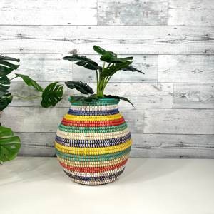 Vase en jonc de mer Antique pour la décoration de la maison, grands vases, vente en gros, nouvelle tendance, matériau naturel - Product Image 4