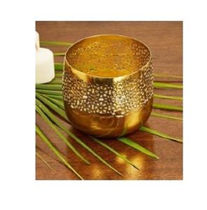 ชุดน้ำชาทำจากทองเหลืองแบบโบราณที่แขวนเทียนทำจากโลหะแบบคลาสสิก - Product Image 3