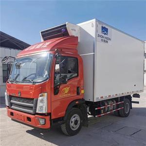 รถบรรทุกห้องเย็น Howo 4X2 สภาพใหม่ เกียร์ธรรมดา ใช้ได้ทั้งน้ำมันเบนซินและดีเซล - Product Image 1