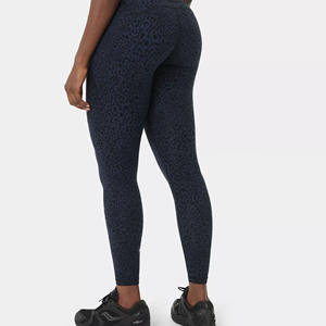 Leggings de Yoga Unisex de Cintura Alta, Compresión Alta, Transpirables, Antibacterianos, Sin Costuras, 180g, Impresión Personalizada, Para Todas las Temporadas - Product Image 4