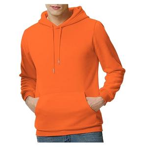 Vente en gros de sweats à capuche en éponge 100% coton conçus sur mesure à manches longues doublés de logo 3D couleur unie Bangladesh prix compétitif d'usine - Product Image 2