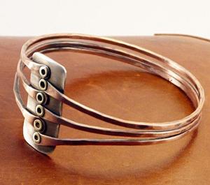 Brazalete Magnético de Aleación de Cobre, Diseño Vintage de Estrella, Unisex, Regalo Indio - Product Image 6