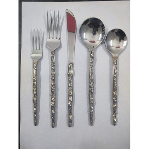 ชุดมีดขัดกระจกแบบทันสมัยชุดเครื่องใช้บนโต๊ะอาหารทำจากสเตนเลสสีเงินเงางามสำหรับเครื่องใช้บนโต๊ะอาหารในบ้าน/โรงแรม - Product Image 2