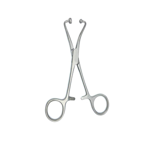 Pinces à serviettes chirurgicales manuelles de haute qualité 4 "mâchoires à douille à bille verrouillage à cliquet allemand acier Backhaus pince à serviettes en gros OEM - Product Image 1