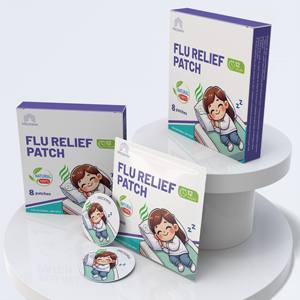 Flu Vapour Patch Aromathérapie Patch menthol aux huiles essentielles - Product Image 3