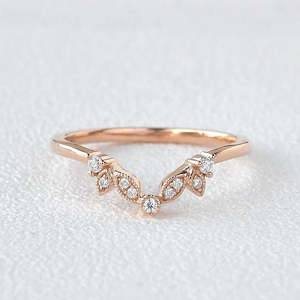 แหวนเพชรเม็ดกลมสำหรับผู้หญิงแหวนเพชรเม็ดกลมสำหรับข้อเสนอแบบครึ่งนิ้วสี D - Product Image 6