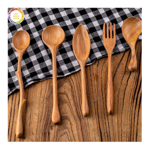 Cuchara de cocina de madera vietnamita para uso en cocina, vajilla y exportación para servir alimentos - Product Image 1