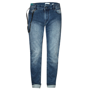 Jeans en denim décontractés sur mesure de haute qualité OEM, coupe régulière, respirants, écologiques, style droit, prix de gros - Product Image 2