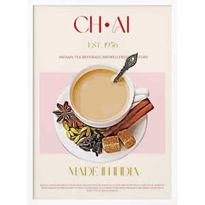 Chai Tea <b>Poster</b>-Spice & Warmth for Home Decor and Furniture Accessory - Product Image 3