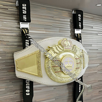 Ceinture de champion en cuir véritable de haute qualité pour les compétitions d'arts martiaux SULTAN MASOOD ENGINEERING WORKS