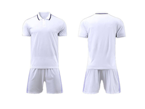 Camiseta en blanco de alta calidad y camiseta de fútbol superior, uniformes de entrenamiento de fútbol, logotipo personalizado - Product Image 4