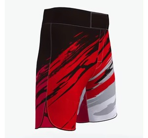 Short en maille et spandex unisexe double couche avec poche logo personnalisé Service OEM-Séchage rapide Respirant Léger pour adulte - Product Image 6