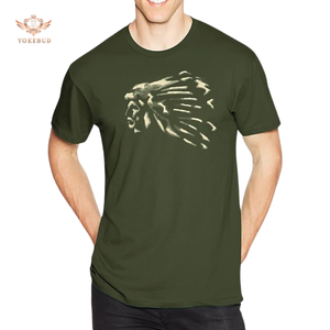 เสื้อยืดคอกลมแขนสั้นผ้าฝ้ายคุณภาพดีที่สุดสำหรับผู้ชาย สกรีนโลโก้ด้านหน้า ขายส่ง เสื้อยืดลำลองใส่สบายสำหรับฤดูร้อน - Product Image 5