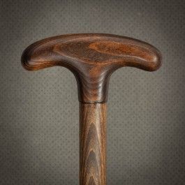 BAVE Price Canne en bois réglable avec nœuds multiples Bâton de marche en bois solide pour les aînés par Standard International - Product Image 3