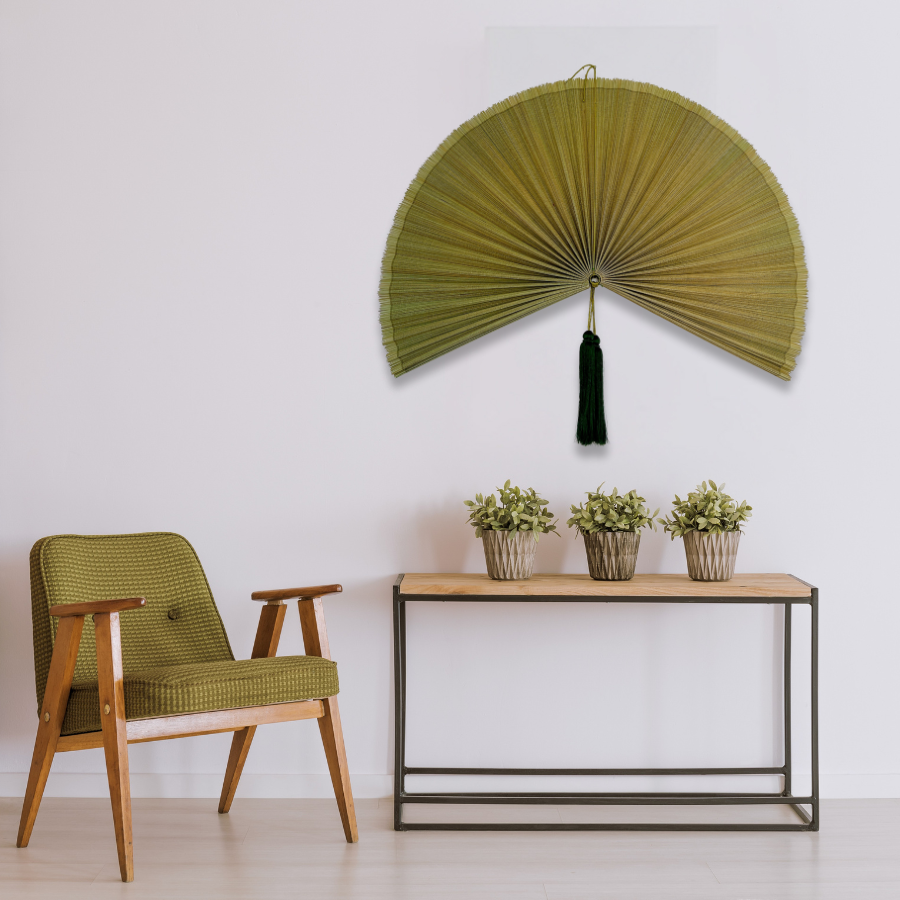 Handgemachte gewebte groe grne Bambus Wand ventilator Kopfteil hngen  Bambus Fan Wand kunst Dekoration fr Dekor Home Vietnam Souvenir Geschenk|  Alibaba.com