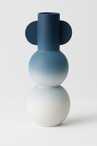 Vase à fleurs en métal fait main nordique - Design minimaliste de luxe pour Pâques et décoration intérieure - Product Image 2
