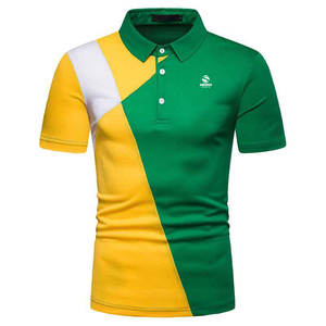 Venta al por mayor de algodón casual personalizado uniforme liso hombres polos servicio OEM Polo camisa para hombres - Product Image 4