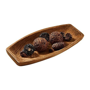 Wholesale Factory Wholesales Custom HandCarved <b>Wooden</b> Dough <b>Bowls</b> for Decor Acacia Wood Empty Dough <b>Bowl</b> Handmade From Vietnam - Product Image 1