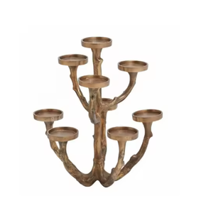 Meilleures ventes Bougeoir religieux à 7 têtes Table décorative de luxe et espace de vie Supports de décoration d'église à prix réduit - Product Image 4