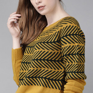 Suéteres de Punto de Invierno para Mujer, Estampados, de la Mejor Calidad, Hechos en Fábrica, MOQ Bajo - Product Image 5