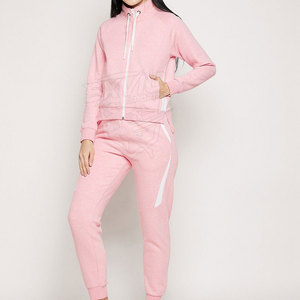 Conjuntos Deportivos Casuales con Capucha para Mujer, Estilo 2026, Color Sólido, Diseño con Logotipo Personalizado, Transpirables, Venta al Por Mayor - Product Image 3