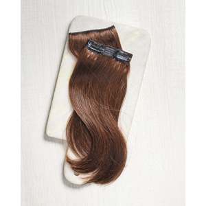 Extensions de cheveux Remy indiennes à clipser, paire de mèches latérales à trame unique - Product Image 6