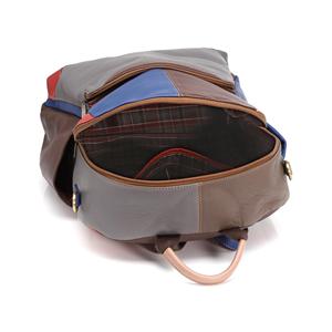 Mochila de piel auténtica unisex de calidad superior, cremallera vintage de capacidad media, venta al por mayor de fábrica para uso diario desde India - Product Image 5
