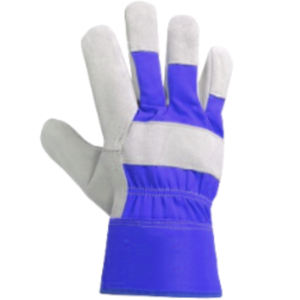 Gants de soudage en cuir de vachette robuste haute performance Gants de protection au travail de sécurité industrielle résistants à l'abrasion - Product Image 2