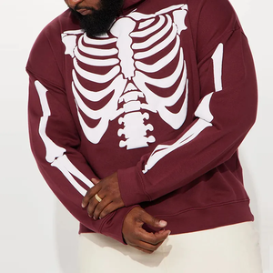 Sudaderas con logotipo personalizado unisex, sudaderas con capucha de poliéster 100% para hombre y mujer con estampado 3D en relieve, Sudadera con capucha para hombre con logotipo bordado - Product Image 5