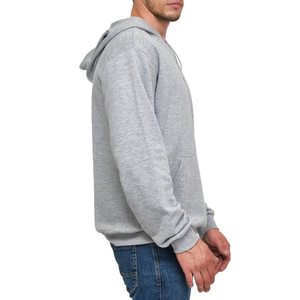Cotton Blended Basics Men's Pullover Hoodie Custom Print Logo Loose Fit High Quality Fleece Oversize Embroidered Techniques - Product Image 5