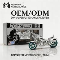 Parfum pour homme TIV In Stock Top Speed Motorcycle OEM, logo personnalisé, marque personnalisée, vente en gros, Woody Spicy Gentleman, longue tenue, EDT.
