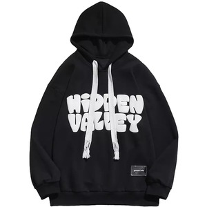 Sweat-shirt à capuche de style streetwear OEM pour femmes et hommes, impression Lucky Puff, pull-over - Product Image 1