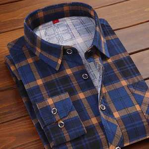 Chemise Homme Décontractée Respirante en Flanelle de Coton et Soie Col Mandarin Teint Uni Oktoberfest Motif Xederhosen Taille Adulte - Product Image 3