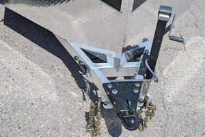 Remolque de Carga Cerrado de Aluminio 7x16, 2026, 7000 GVWR, Eje Tándem, Remolque Utilitario con Puerta de Rampa en V, para Transporte de Equipos, en Venta - Product Image 4