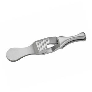 Pinzas Hemostáticas Manuales de Acero Inoxidable Reutilizables, Fabricadas Directamente en Fábrica (Pinza Serrefine), Instrumento Quirúrgico con Certificación CE - Product Image 1