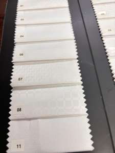 Tissu Dobby 100 % polyester et coton de haute qualité, motif losanges blancs, pour chemises de filles, pour l'exportation internationale en extérieur - Product Image 2