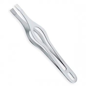 Pince à épiler à sourcils incurvée professionnelle outil de mise en forme des sourcils écologique pour femmes et hommes Instruments de beauté de précision - Product Image 4