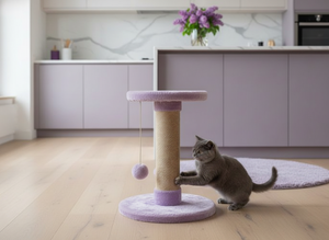 Griffoir pour chats Amistar Lilac Cloud de haute qualité, adapté à toutes les races et tailles de chats. - Product Image 2