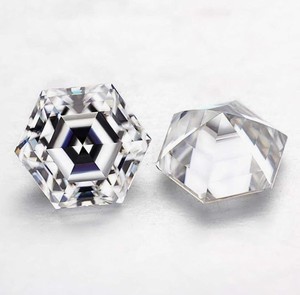 หินมอยส์ซอไนต์ทรงหลวมขนาด8มม. ได้รับการรับรองว่าเป็นเม็ดเพชรไฟที่ยอดเยี่ยมทางเลือกประกายตามหลักจริยธรรมอันงดงามเหนือกาลเวลาหรูหราราคาไม่แพง - Product Image 2