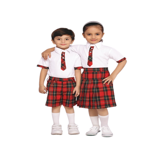 Servicio OEM de alta calidad Logotipo y diseños personalizados Ropa para estudiantes de primaria Conjunto de uniformes escolares - Product Image 6