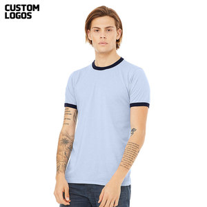 Camiseta básica con timbre personalizada Build Your Brand BB022, camiseta de manga corta y cuello redondo - Product Image 2