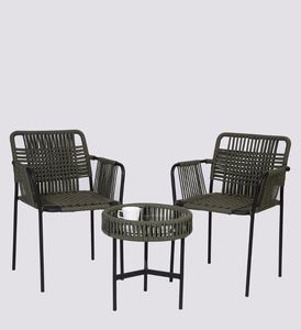 Etal-Juego de mesa y silla para interiores y exteriores, conjunto de muebles de jardín abierto en la parte superior del hotel, bar y restaurante en color gris 2023 - Product Image 6