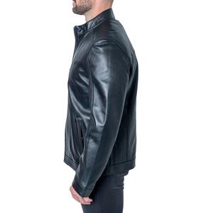Chaqueta de Cuero Acolchada de Invierno para Hombre, de Alta Gama, Totalmente Personalizada, Transpirable, Impermeable, con Cierre de Cremallera, Estilo Casual - Product Image 3