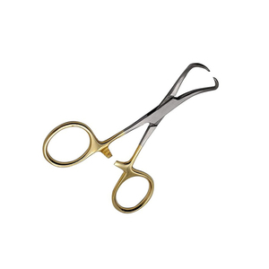 Source d'alimentation manuelle en acier inoxydable certifiée CE de qualité supérieure Backhaus pince à serviette boule Instruments chirurgicaux base - Product Image 1